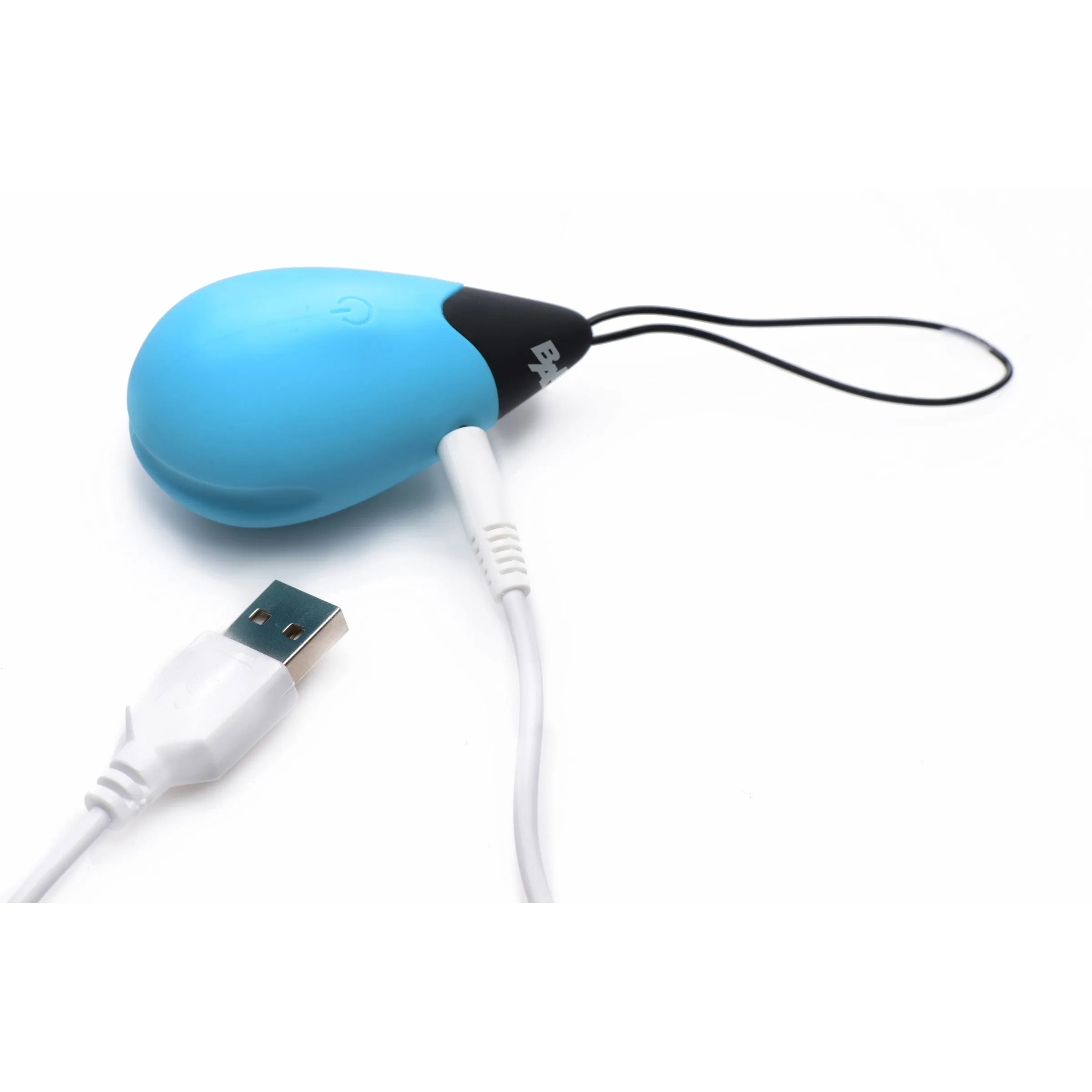 10X Silicone Vibrating Egg - Blue