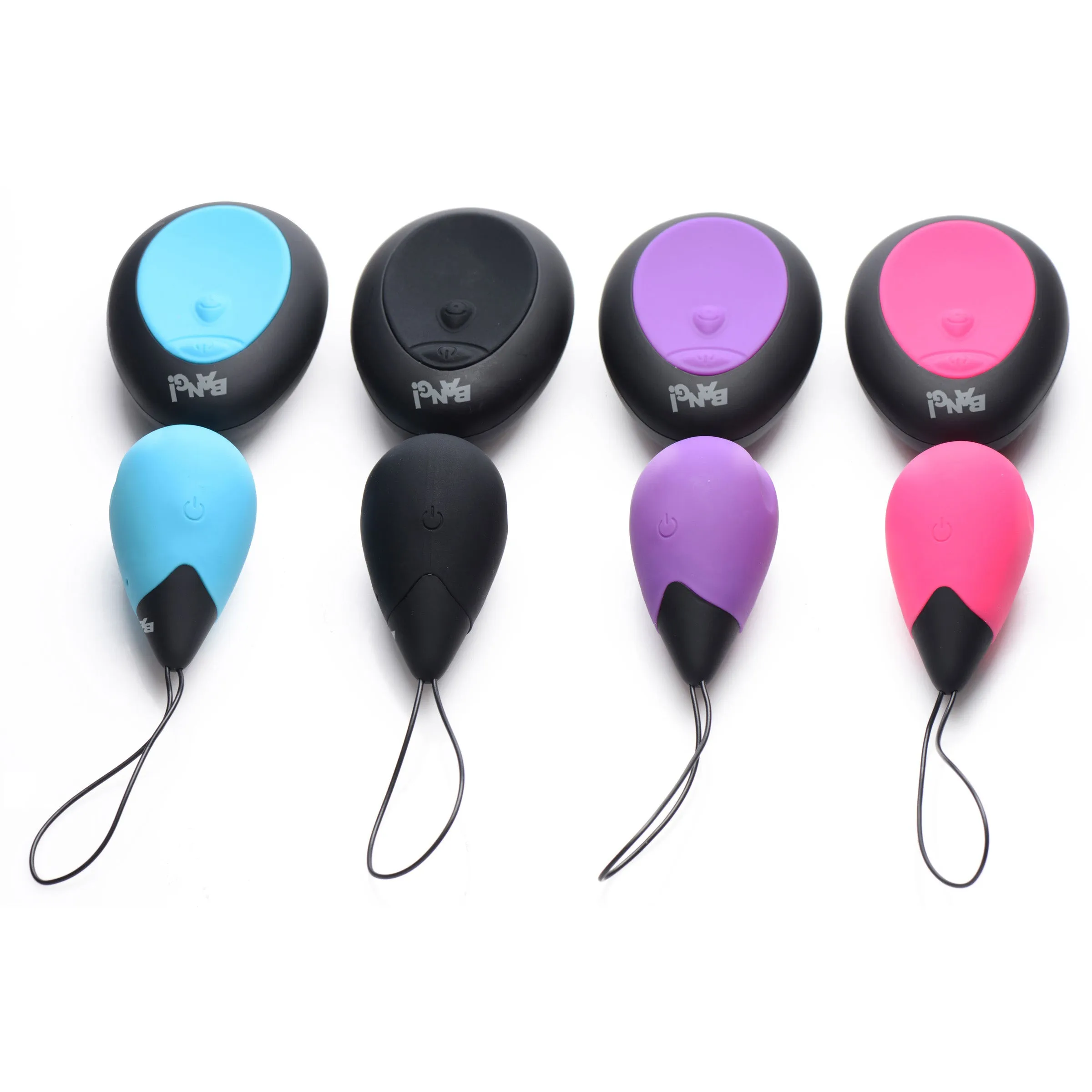10X Silicone Vibrating Egg - Blue