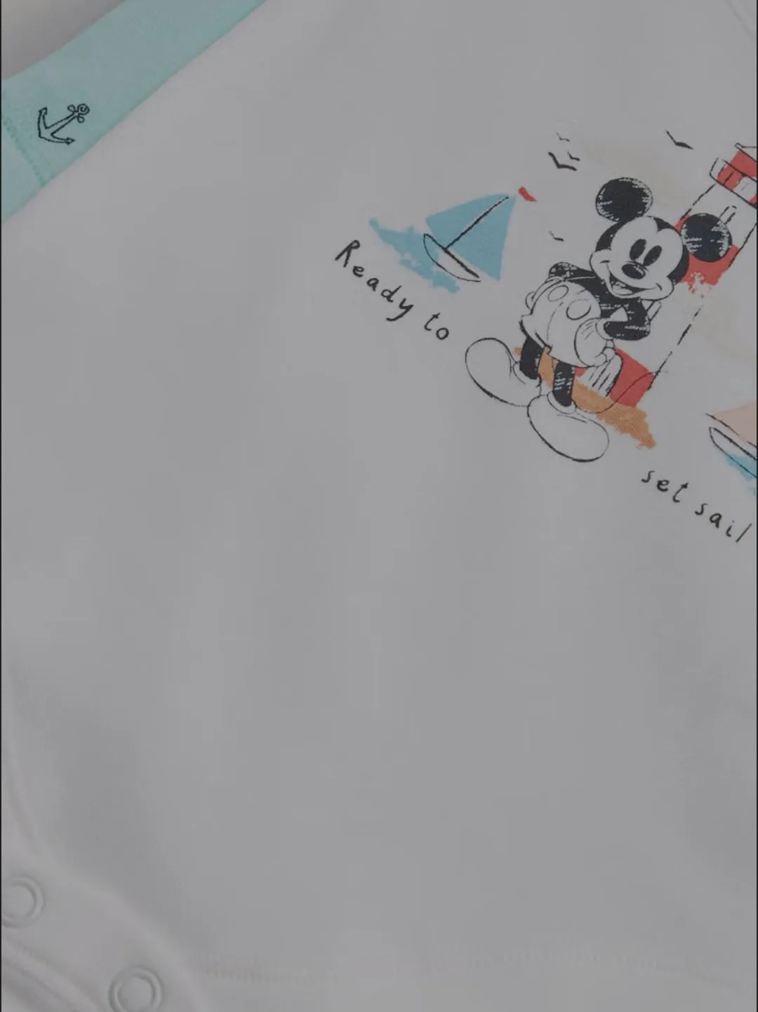 3 Pack Disney Mickey Mouse Bodysuits