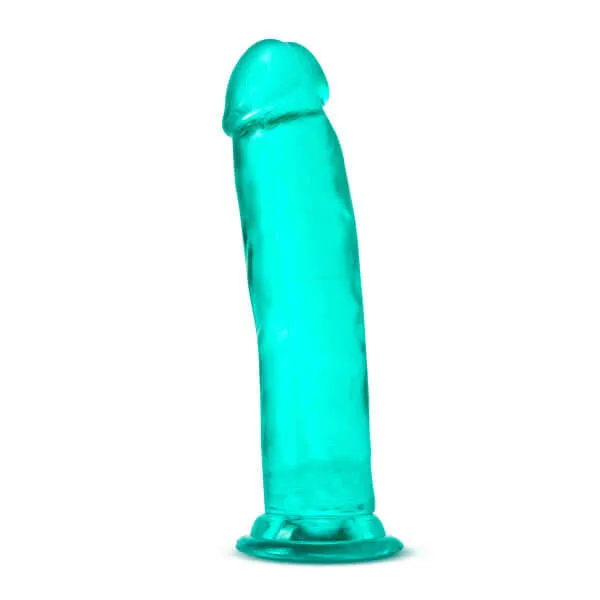 B Yours Plus Thrill N Drill Teal Dildo