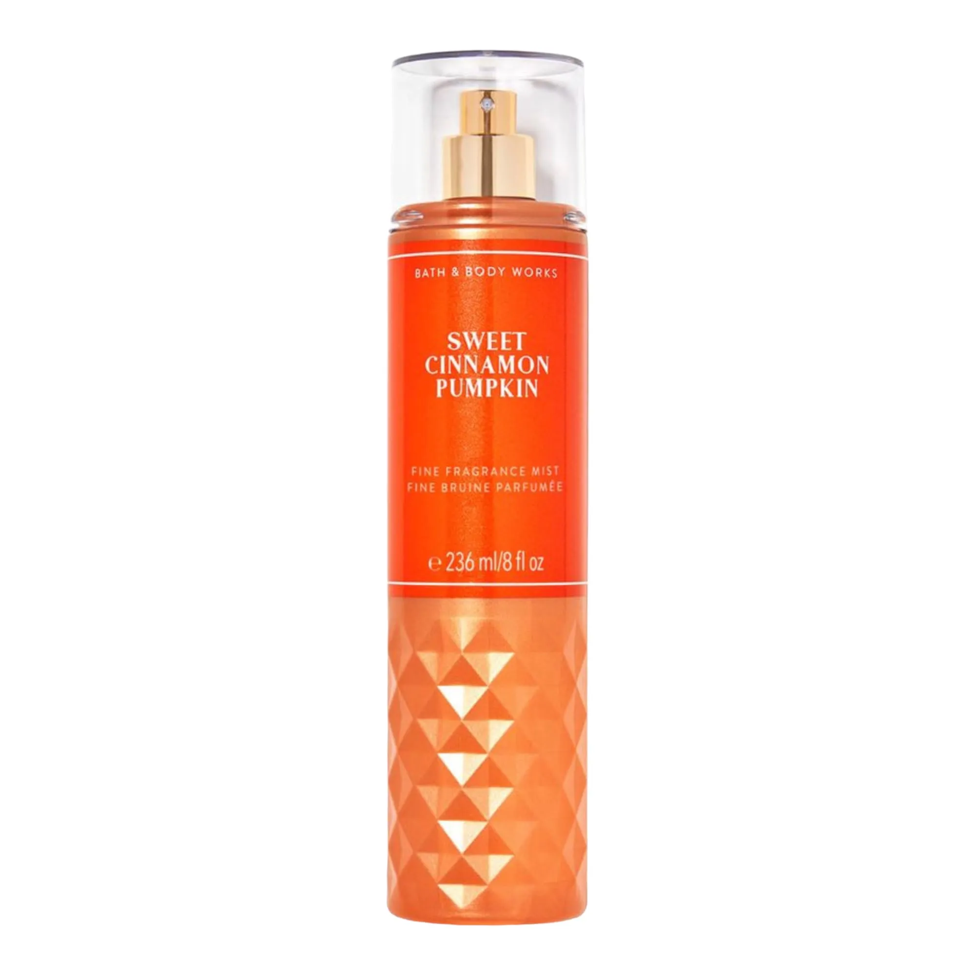 Bath & Body Works Fine Fragrance Body Spray Mist 8 fl oz / 236 mL (Sweet Cinnamon Pumpkin)
