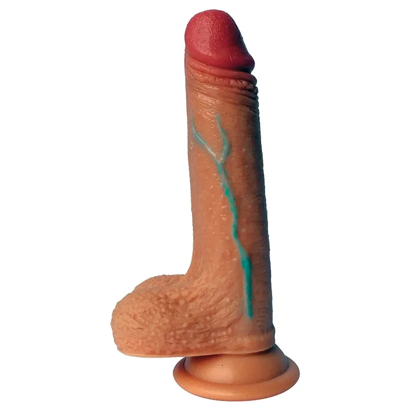 Best Man Skintastic Series Real Feel Dildo-Vanilla 6.5