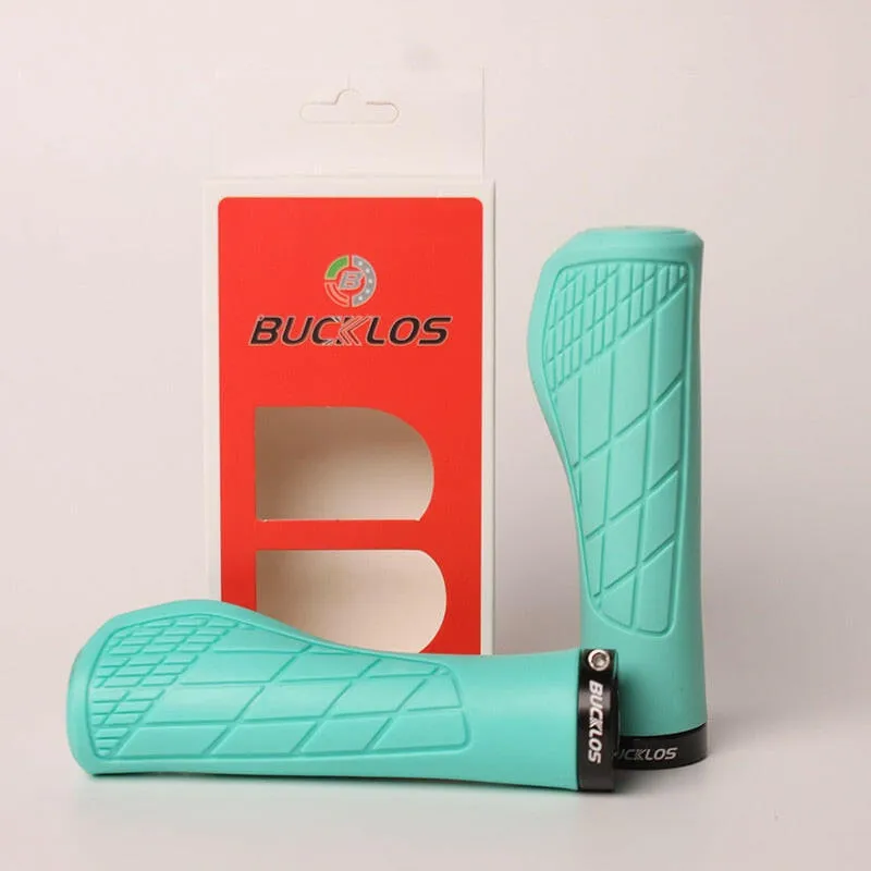 Bicycle Handlebar Grip Ergonomic Mountain Bike Grips Rubber Anti Skid MTB Cuffs Shock Absorbing Bike Handle Cycling Accessories