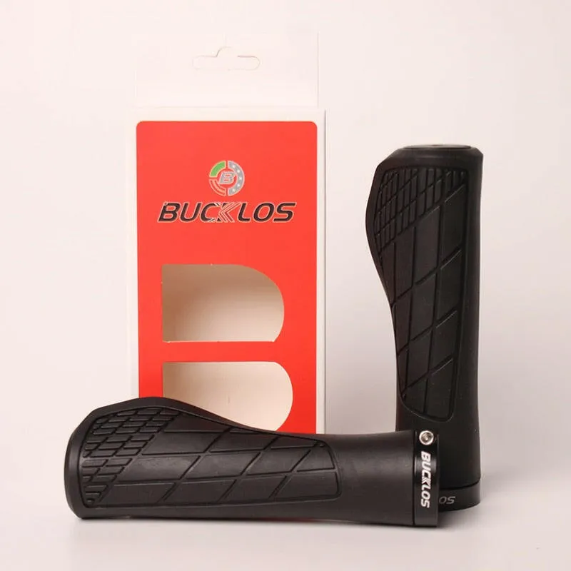Bicycle Handlebar Grip Ergonomic Mountain Bike Grips Rubber Anti Skid MTB Cuffs Shock Absorbing Bike Handle Cycling Accessories