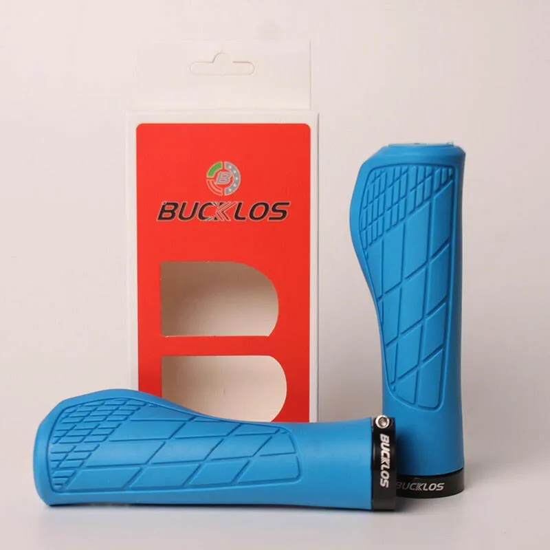 Bicycle Handlebar Grip Ergonomic Mountain Bike Grips Rubber Anti Skid MTB Cuffs Shock Absorbing Bike Handle Cycling Accessories