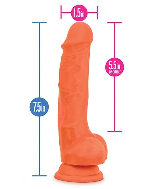 Blush Neo Elite Silicone Dual Density Cock with Balls