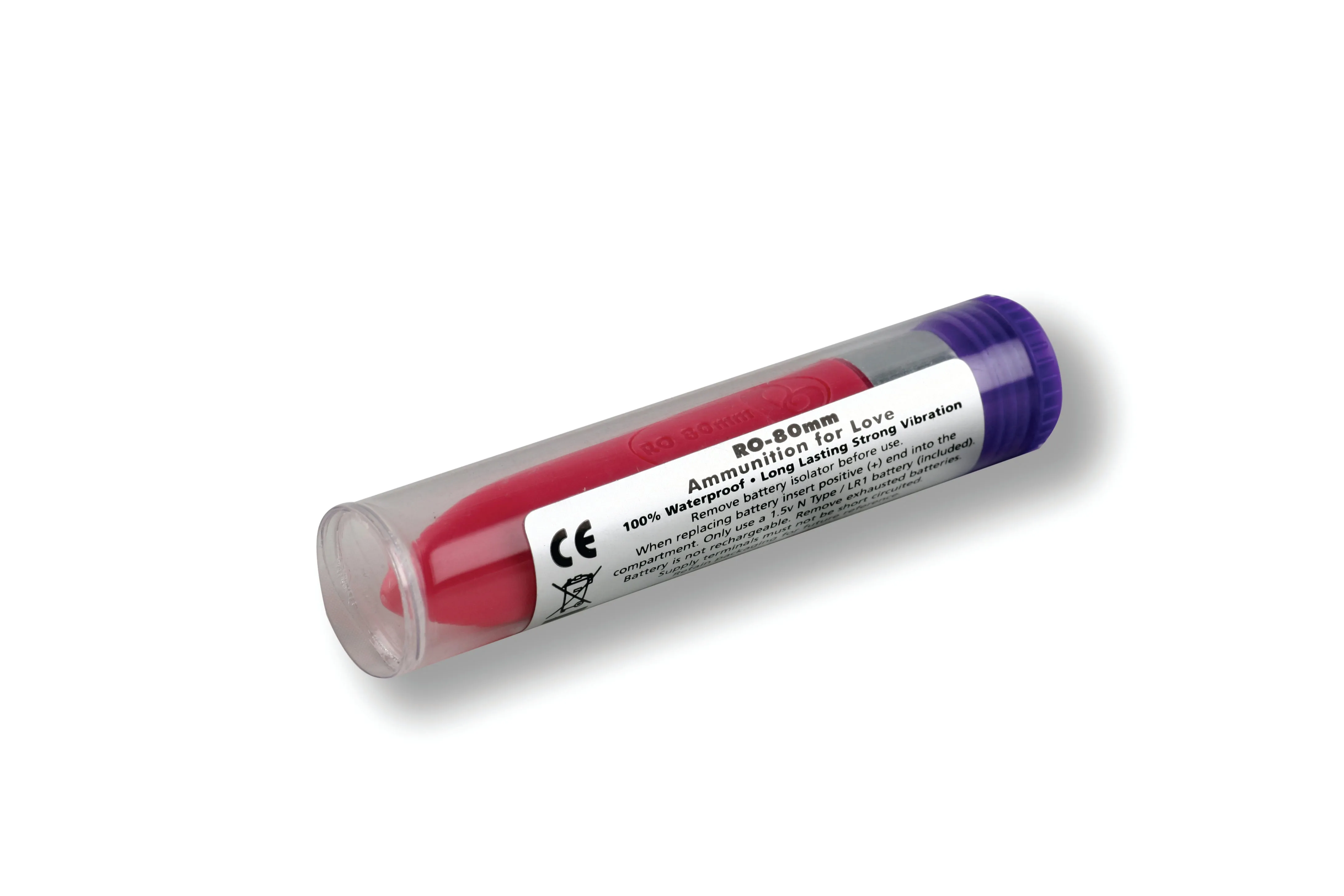 Bullet 80mm Pink