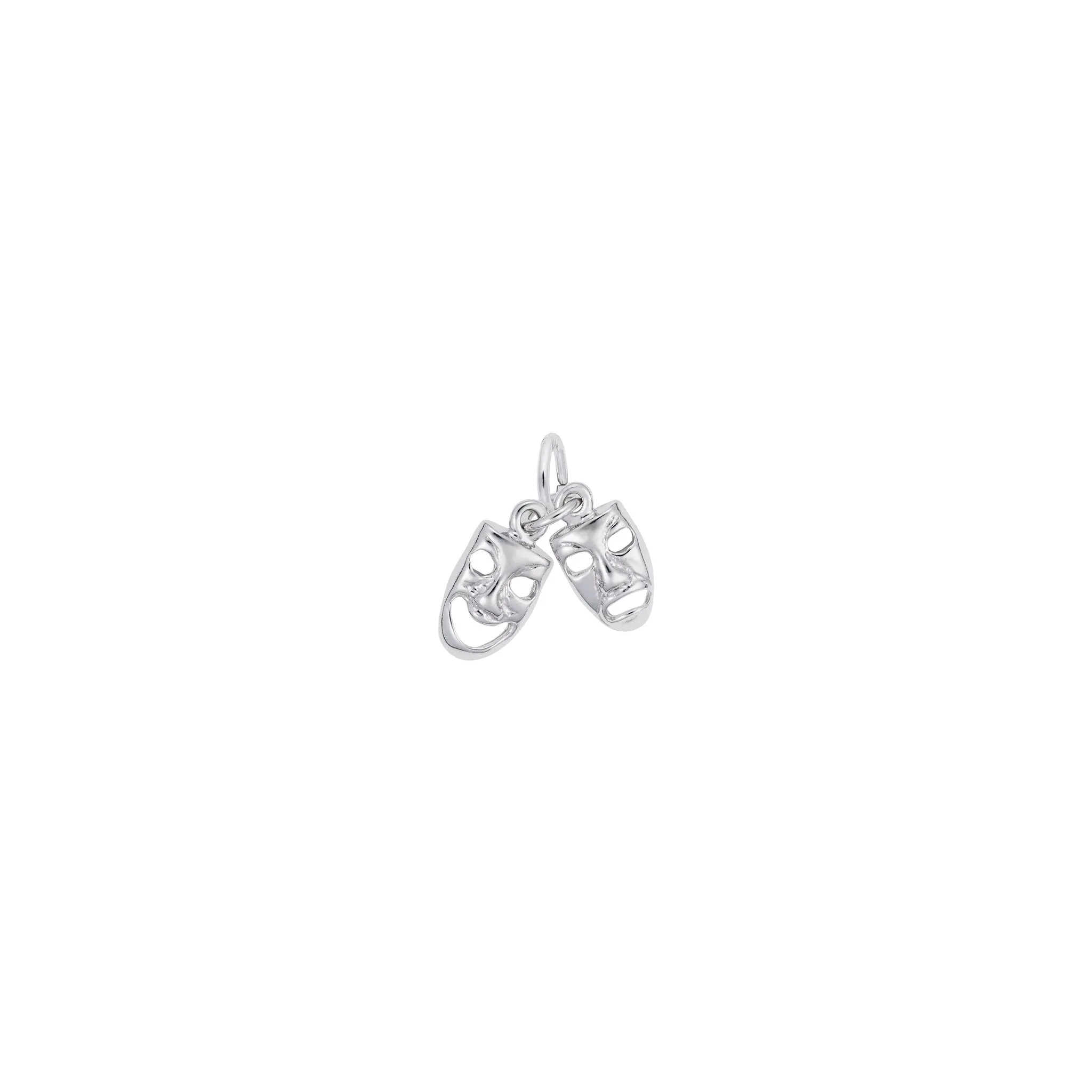 Comedy & Tragedy Theater Masks Charm