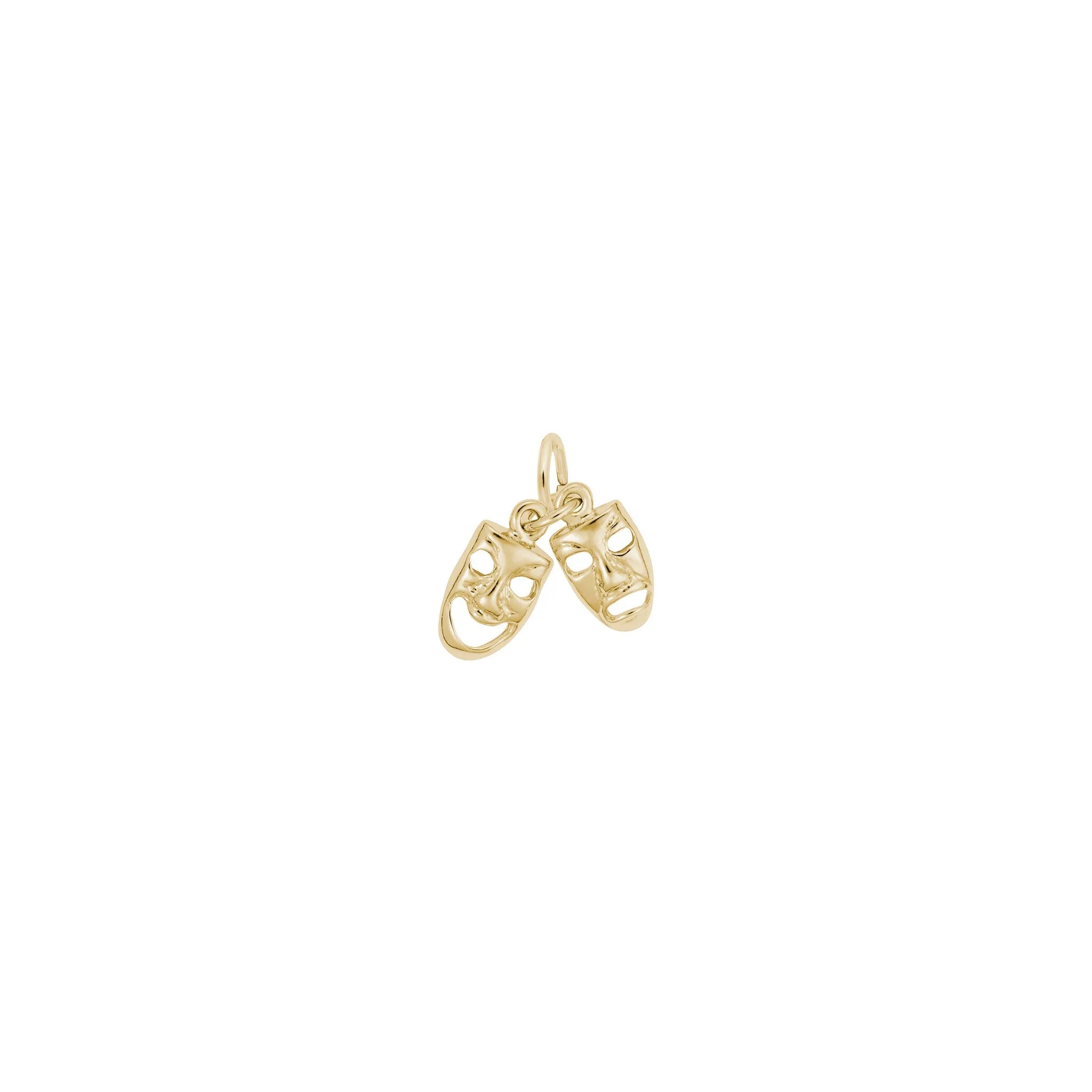 Comedy & Tragedy Theater Masks Charm