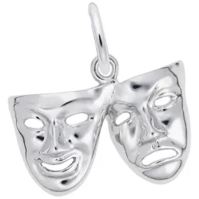 Comedy and Tragedy Mask Charm