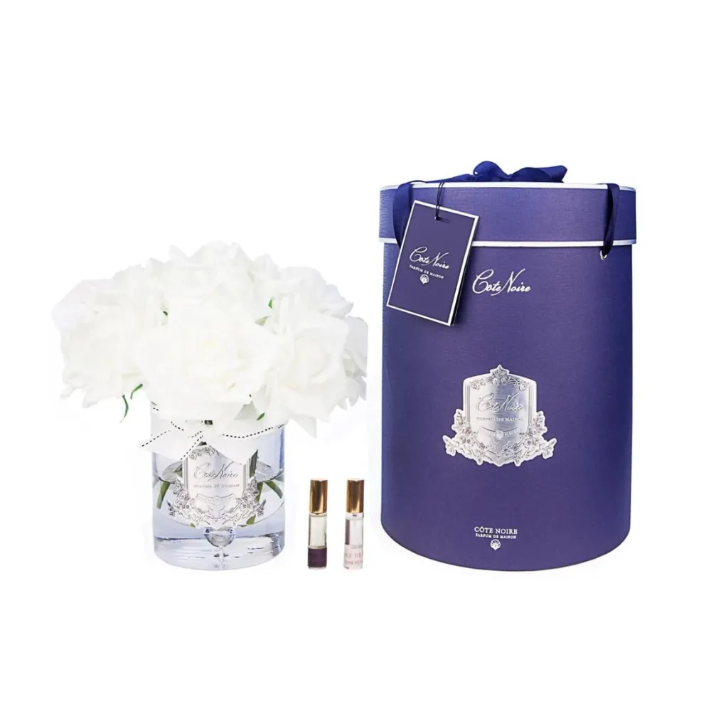 Cote Noire Luxury Grand Bouquet - Ivory White