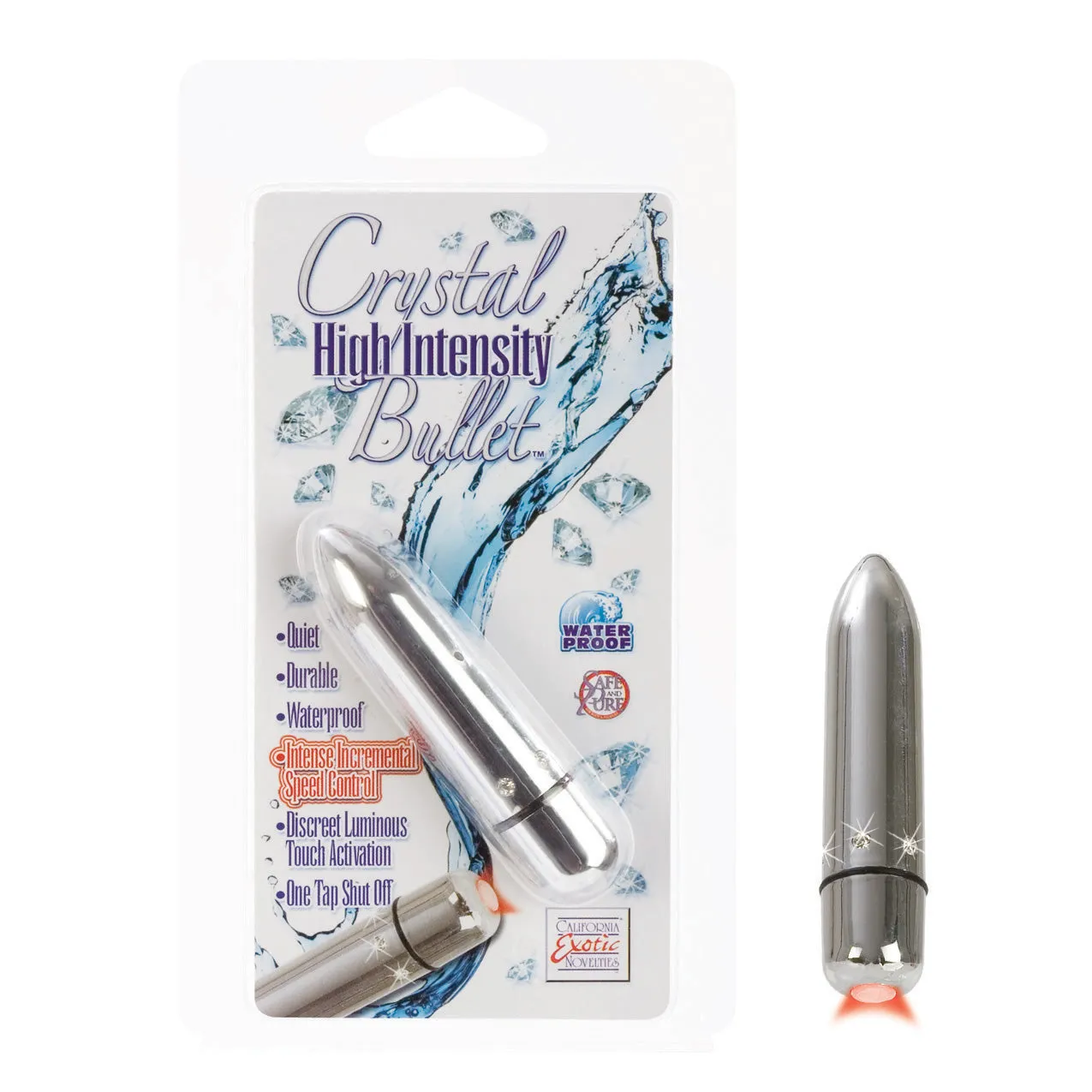 Crystal High Intensity Bullet Silver