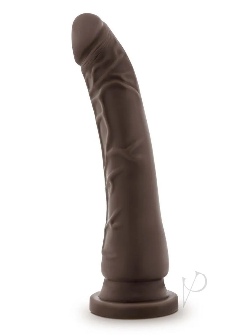 Dr Skin Plus Posable Dildo 9 Chocolate