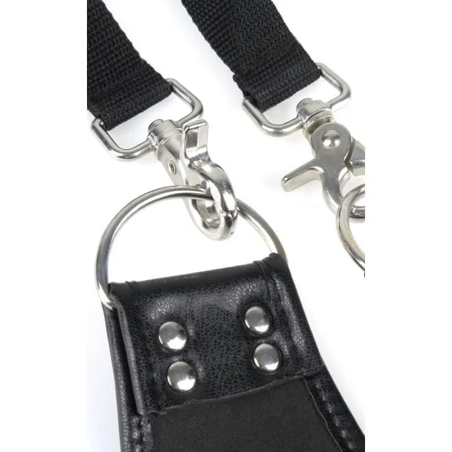 Fetish Fantasy Deluxe Leather Door Cuffs