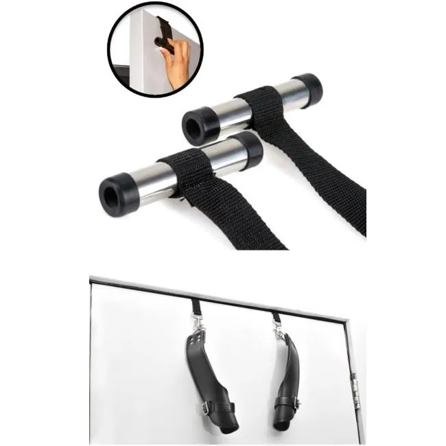 Fetish Fantasy Deluxe Leather Door Cuffs