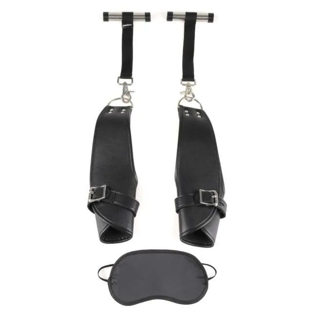 Fetish Fantasy Deluxe Leather Door Cuffs
