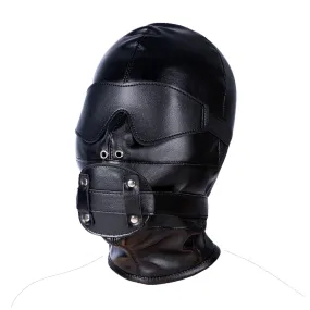 Fetish Hood PU Leather