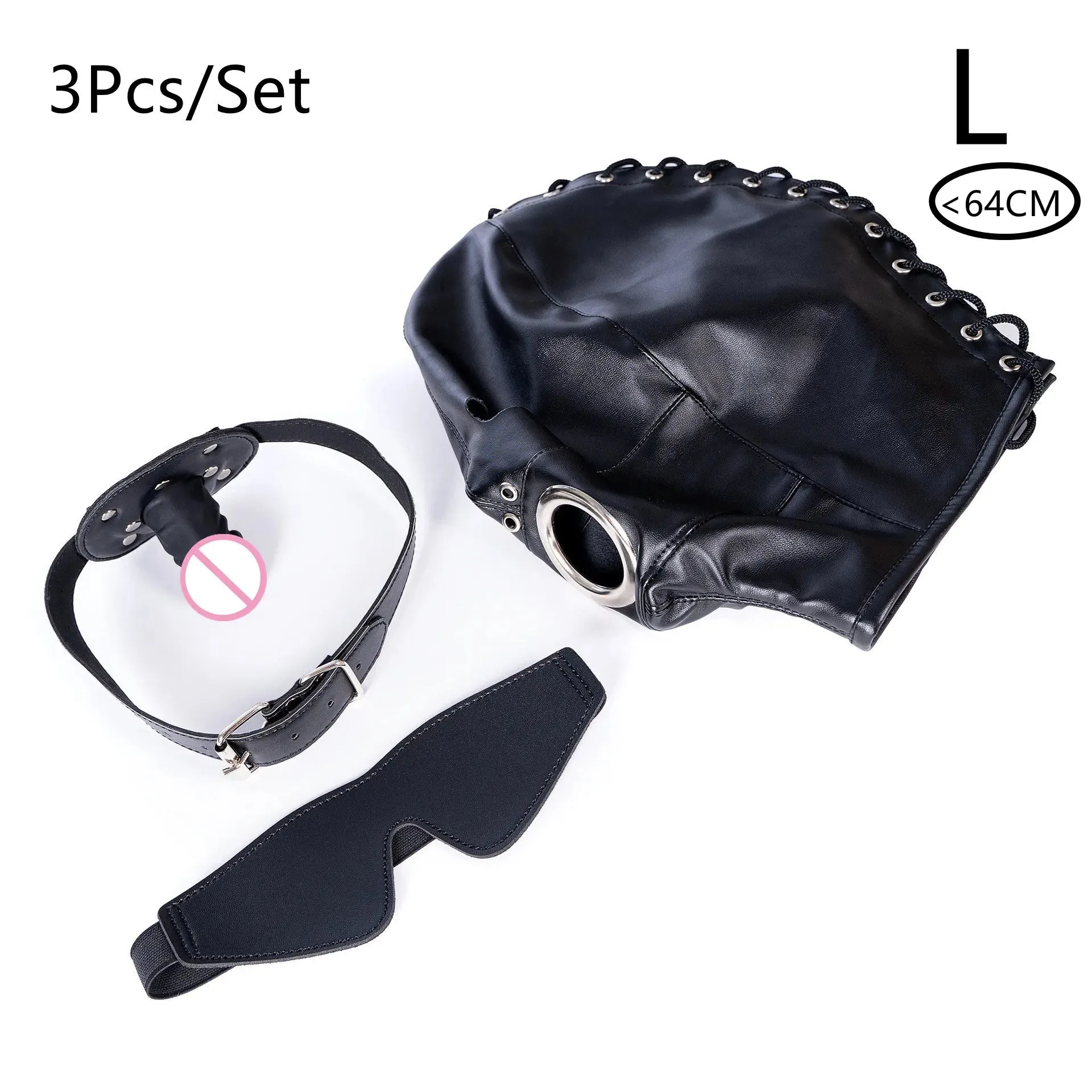 Fetish Hood PU Leather
