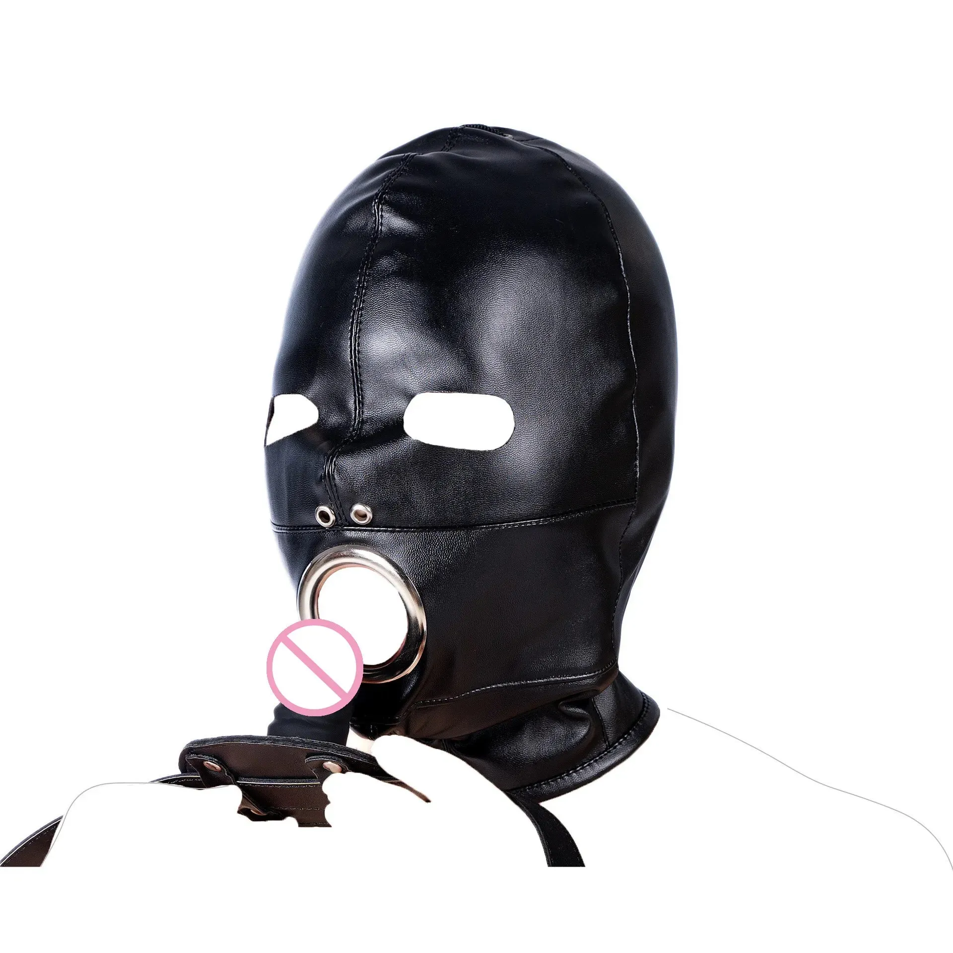 Fetish Hood PU Leather