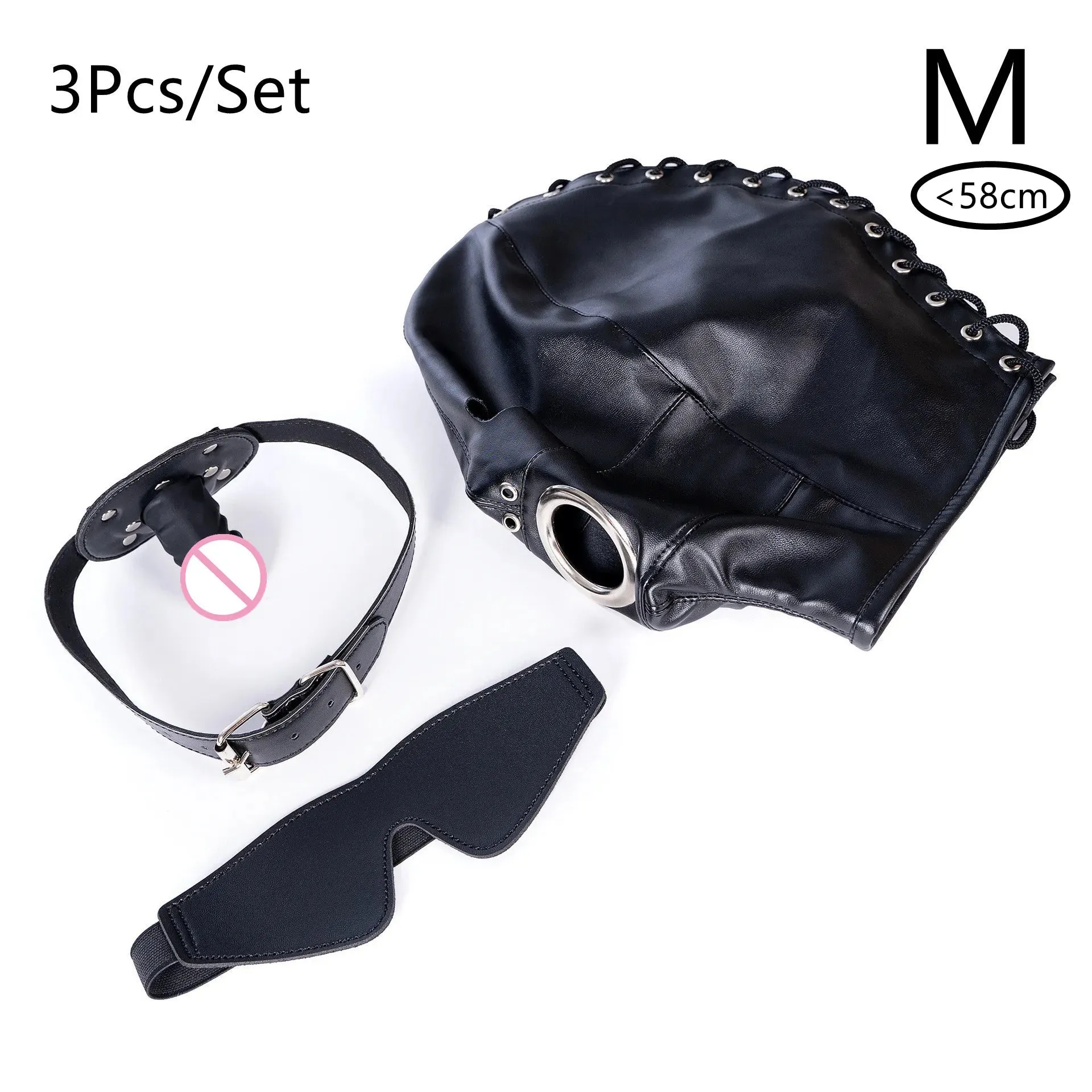 Fetish Hood PU Leather