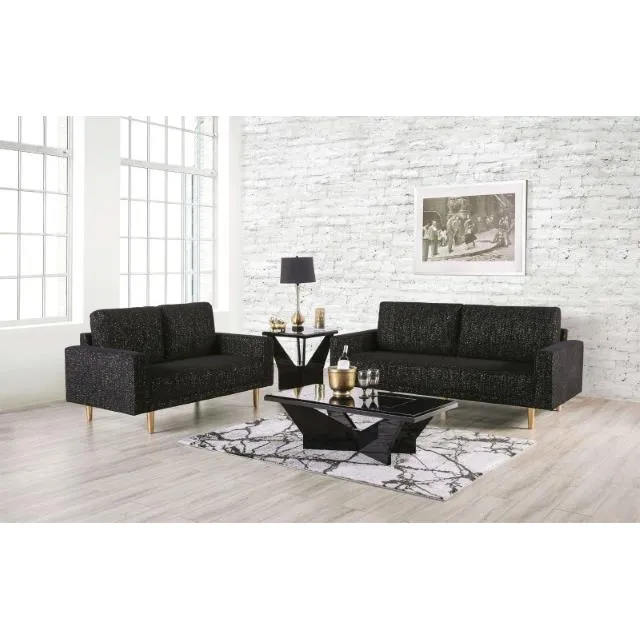 Furniture of America Elverum Stationary Fabric Chair FM61000BK-CH