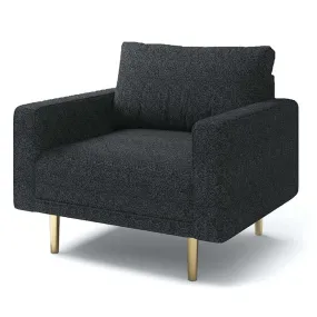 Furniture of America Elverum Stationary Fabric Chair FM61000BK-CH