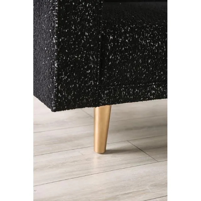 Furniture of America Elverum Stationary Fabric Chair FM61000BK-CH
