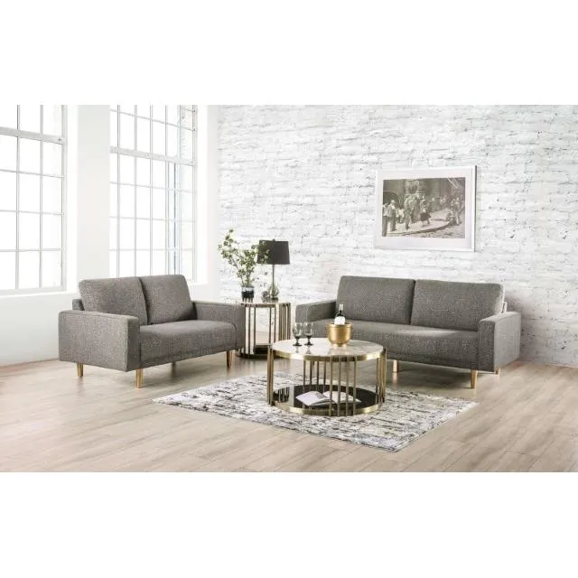 Furniture of America Elverum Stationary Fabric Chair FM61000GY-CH