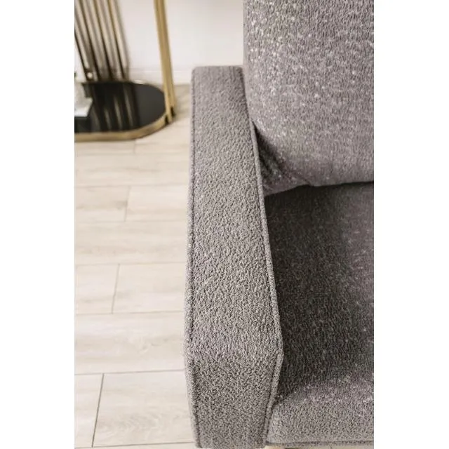 Furniture of America Elverum Stationary Fabric Chair FM61000GY-CH