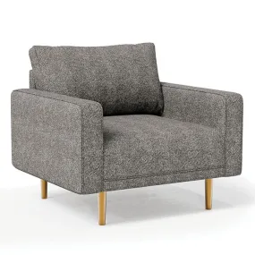 Furniture of America Elverum Stationary Fabric Chair FM61000GY-CH