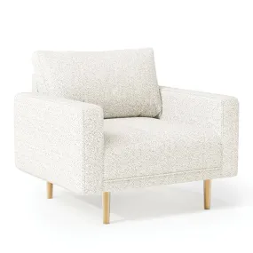 Furniture of America Elverum Stationary Fabric Chair FM61000WH-CH