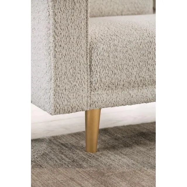 Furniture of America Elverum Stationary Fabric Chair FM61000WH-CH