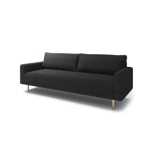 Furniture of America Elverum Stationary Sofa FM61000BK-SF