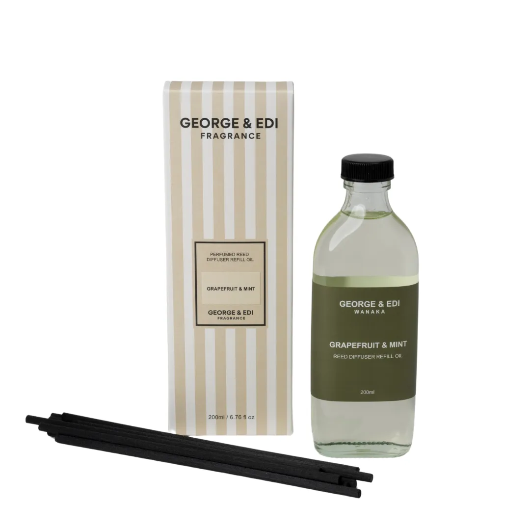 George & Edi - Grapefruit and Mint Reed Diffuser