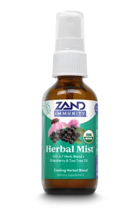 Herbal Mist Organic Throat Spray