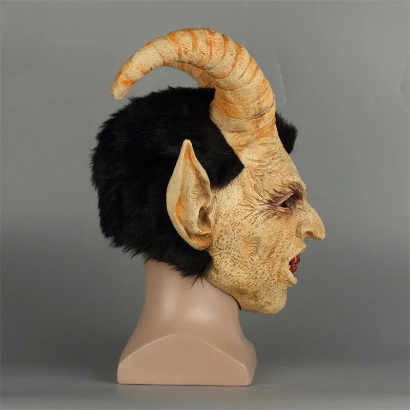 Human Face Lucifer Latex Mask