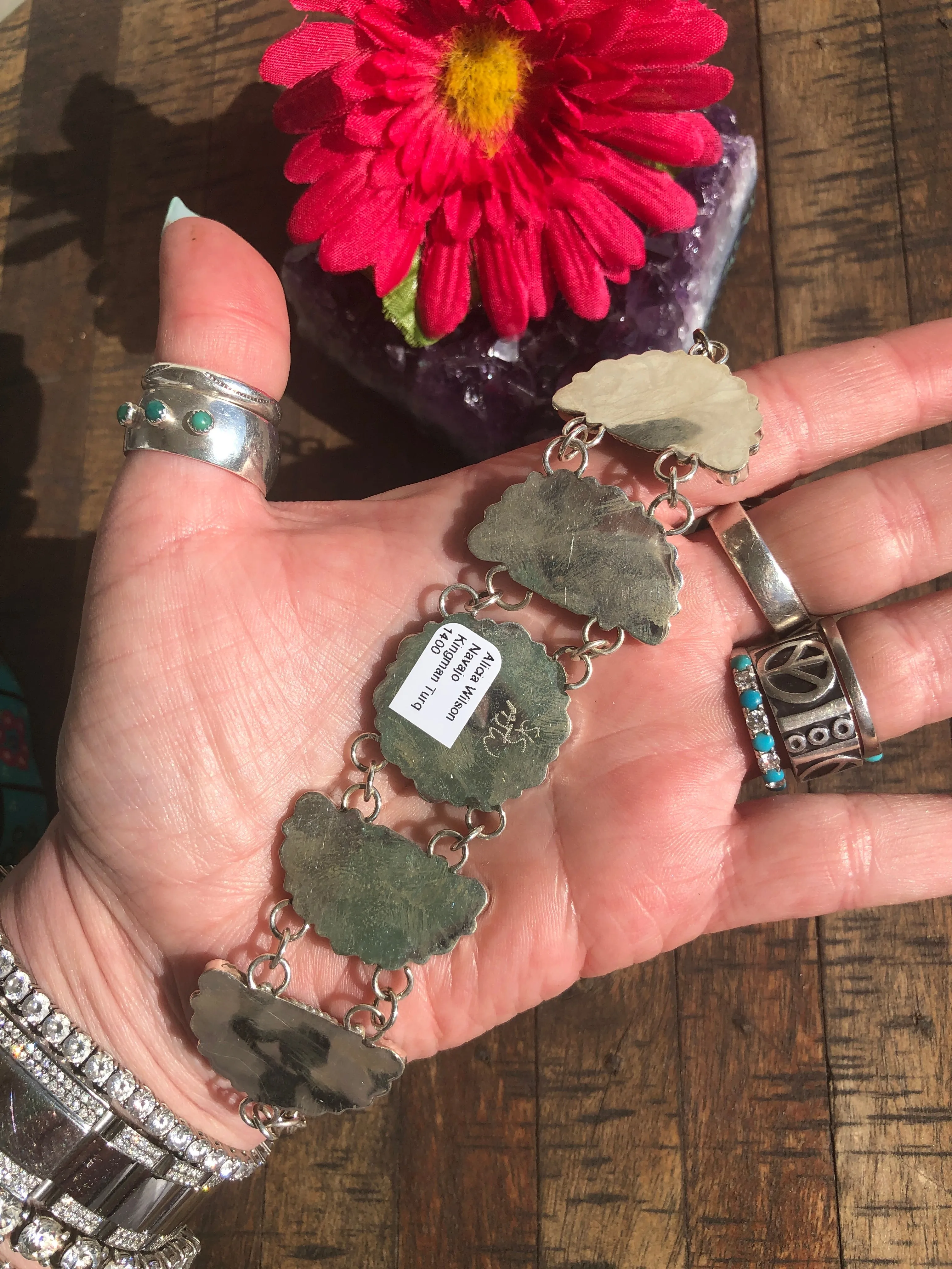 Kingman Cluster Bracelet #1