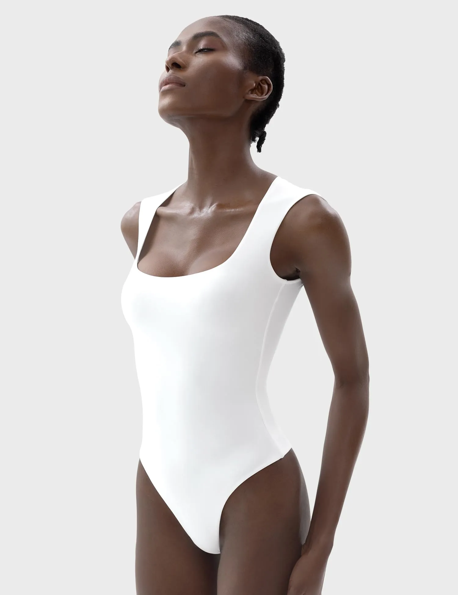 Modern Lady-Cap Sleeve Bodysuits