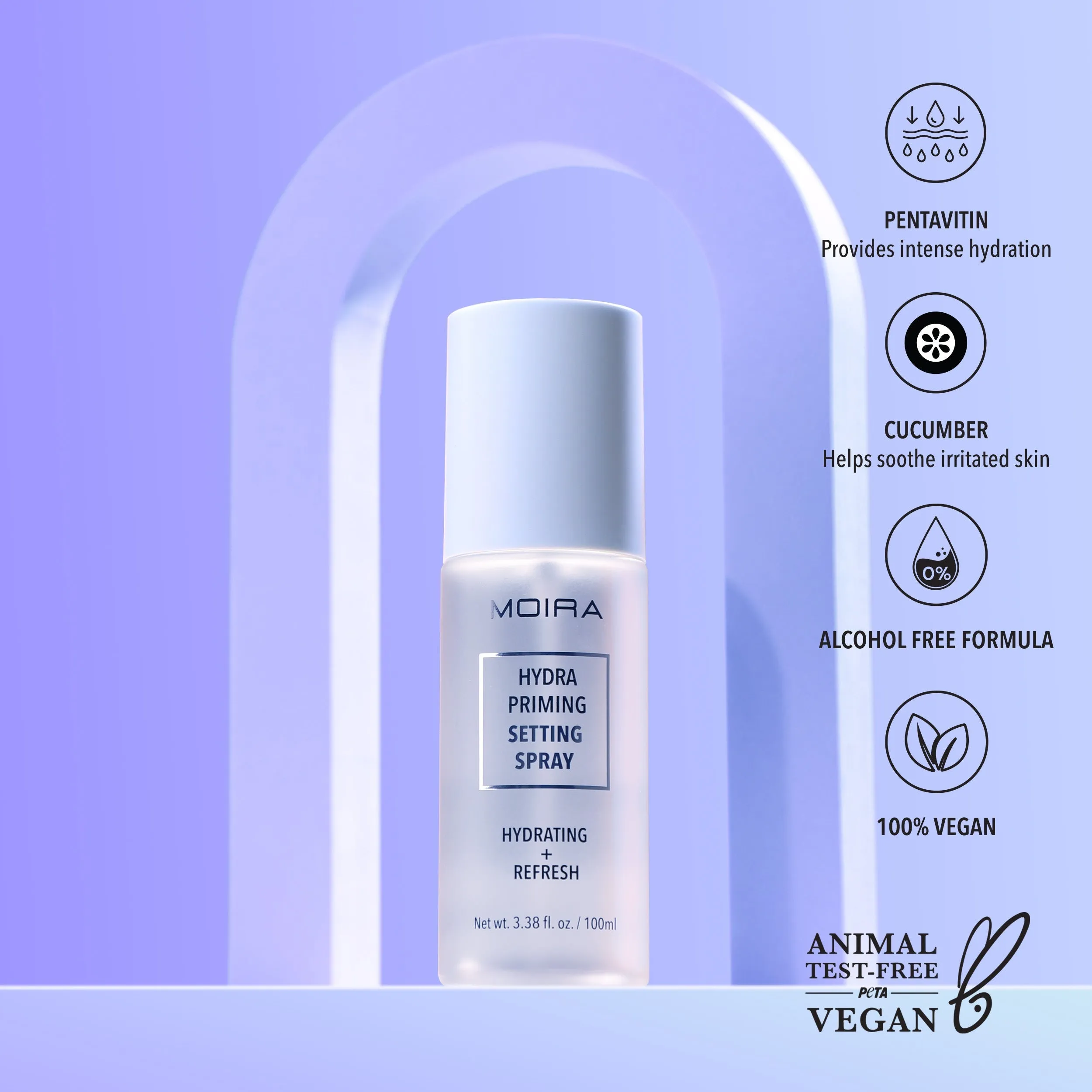 Moira Hydra Priming Setting Spray OMS002