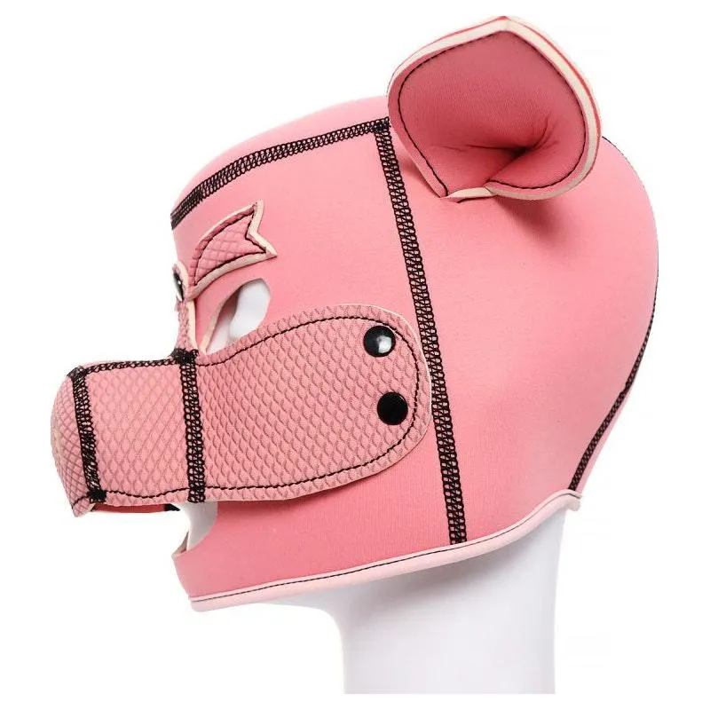 Neoprene Pig Mask Pink