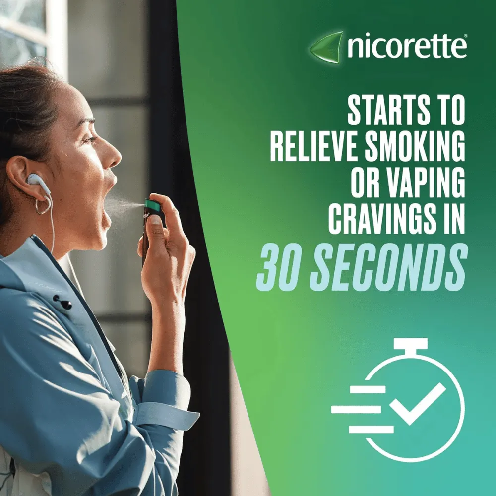 Nicorette Quickmist Freshmint Double 2x1mg