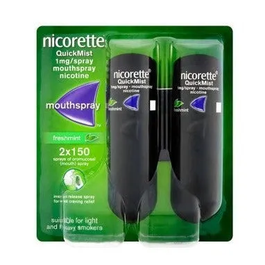 Nicorette Quickmist Freshmint Double 2x1mg