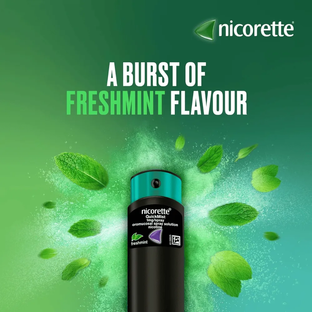 Nicorette Quickmist Freshmint Double 2x1mg
