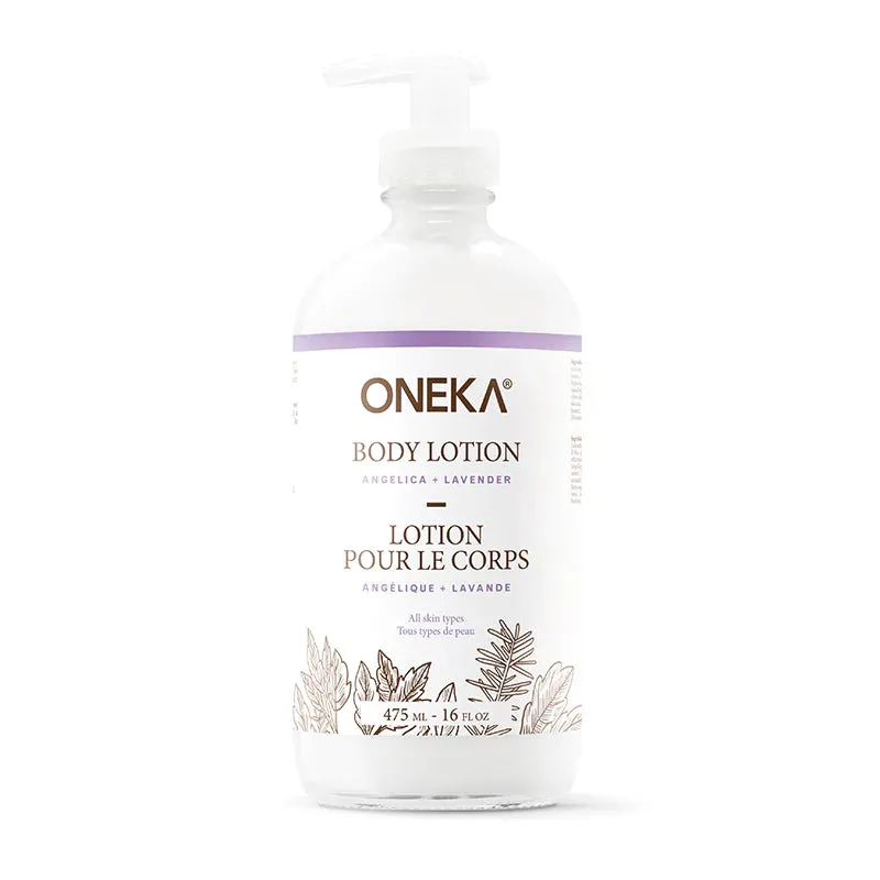 Oneka Body Lotion – Angelica   Lavender - Bulk