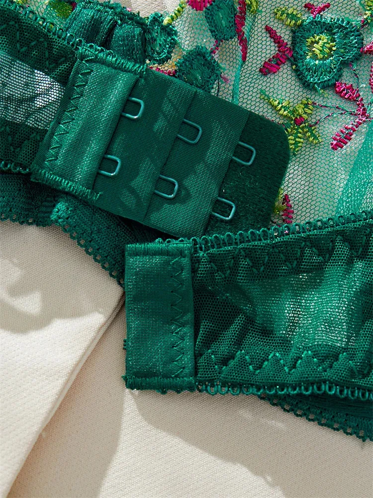 #PB Floral Lingerie Delicate Set