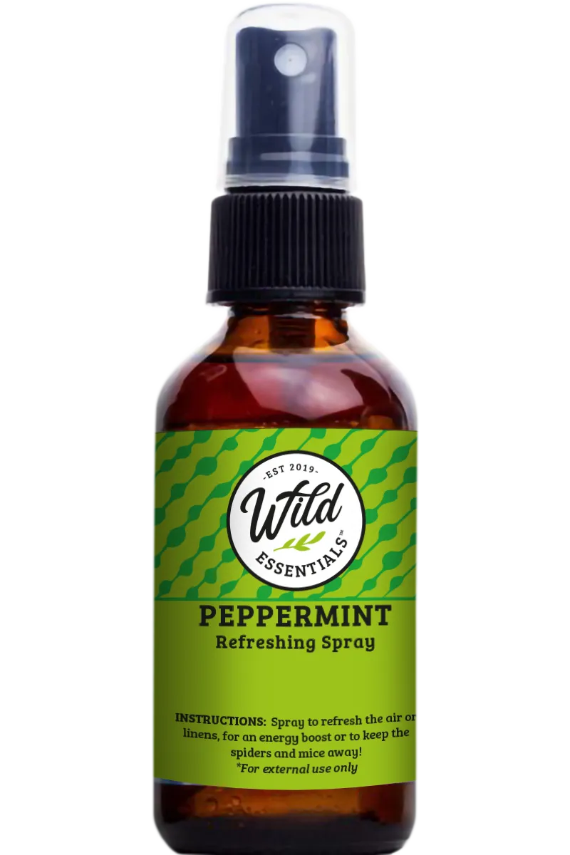 Peppermint Room/Shower Spray - 2 oz./60ml