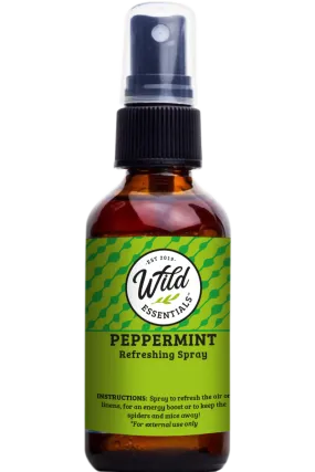 Peppermint Room/Shower Spray - 2 oz./60ml