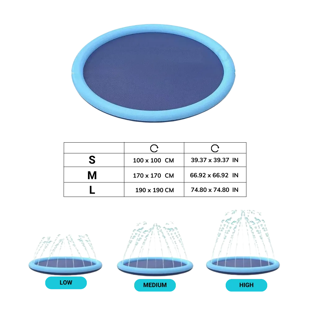 Portable Dog Splash Pad