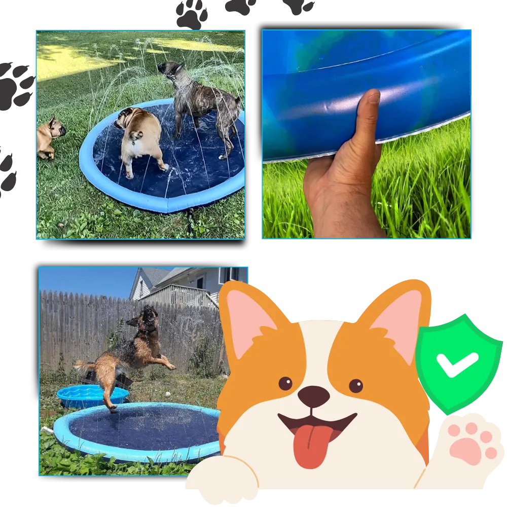 Portable Dog Splash Pad