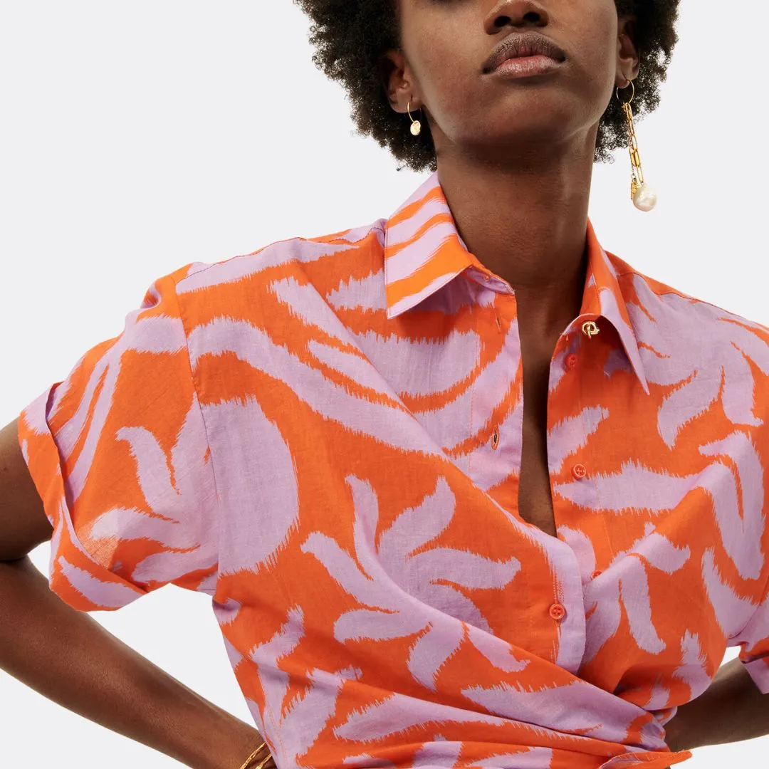 Procida Blouse (Lila Zenit)